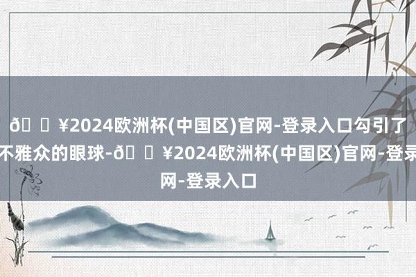 🔥2024欧洲杯(中国区)官网-登录入口勾引了盛大不雅众的眼球-🔥2024欧洲杯(中国区)官网-登录入口