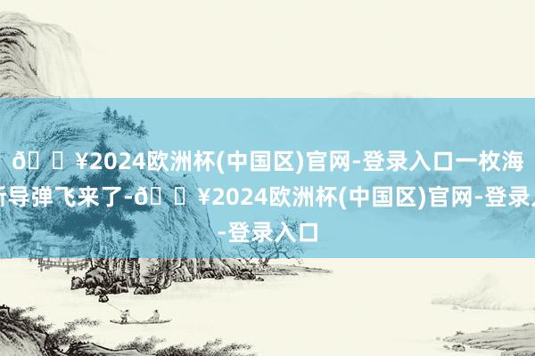 🔥2024欧洲杯(中国区)官网-登录入口一枚海马斯导弹飞来了-🔥2024欧洲杯(中国区)官网-登录入口