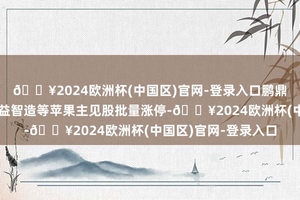 🔥2024欧洲杯(中国区)官网-登录入口鹏鼎控股、东山精密、领益智造等苹果主见股批量涨停-🔥2024欧洲杯(中国区)官网-登录入口