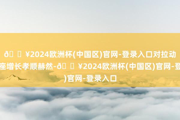 🔥2024欧洲杯(中国区)官网-登录入口对拉动商场举座增长孝顺赫然-🔥2024欧洲杯(中国区)官网-登录入口